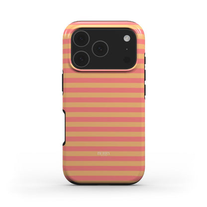 iPhone-hoesje met strepen kleur: roze – Peach iPhone MagSafe