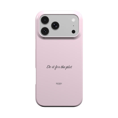 iPhone-Hülle mit Rosenmotiv Farbe: Rosé – Do it for the plot Rose