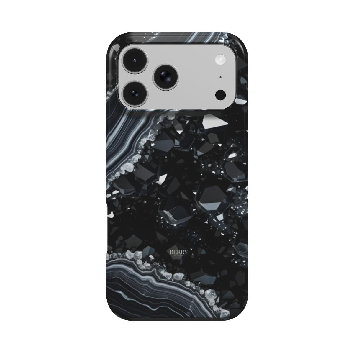 iPhone-Hülle mit glamourösem Design Farbe: Schwarz – Black Diamond