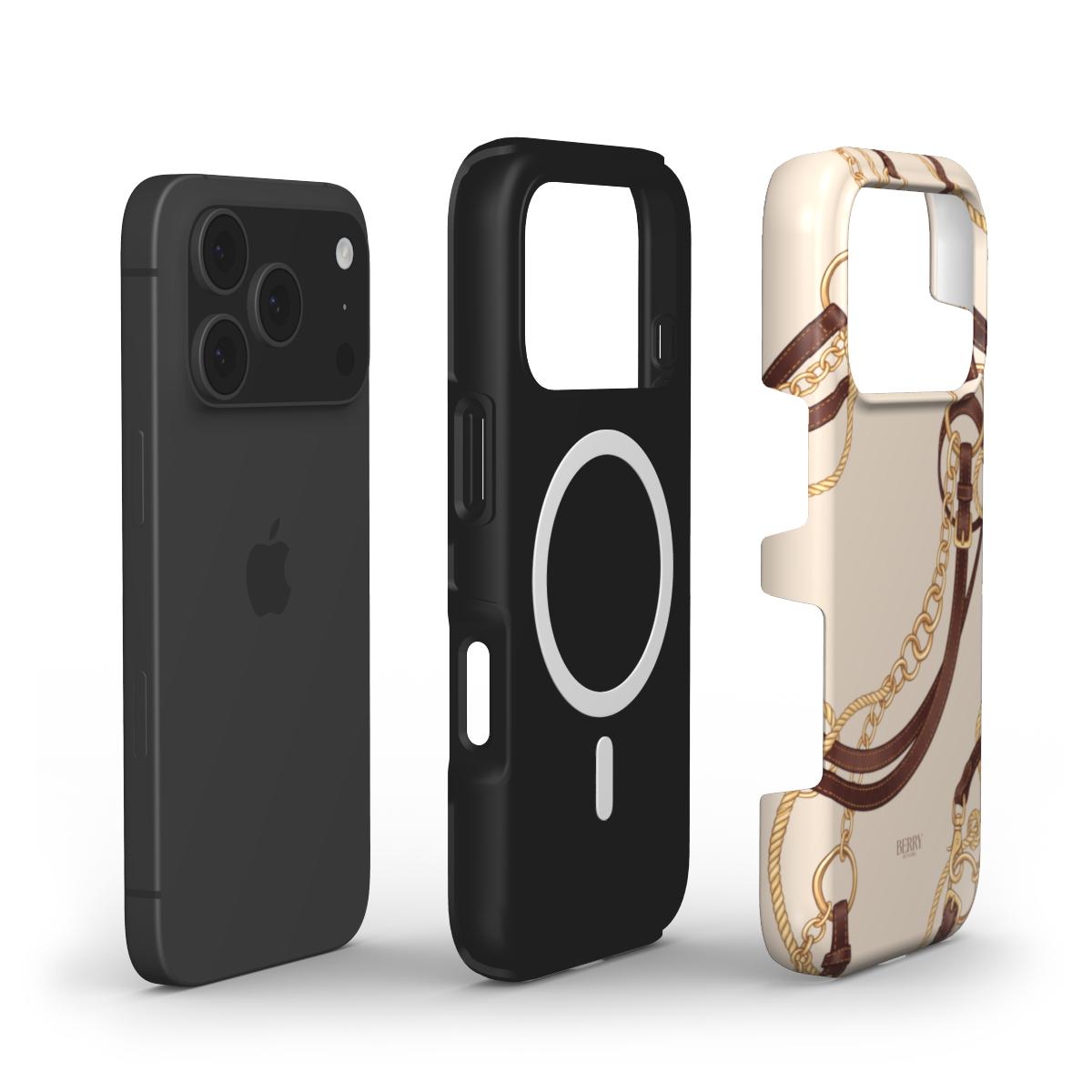 Coque pour iPhone avec design décoratif – Equestrian