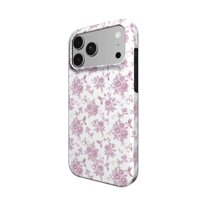 iPhone-skal med rosmotiv färg: rosenrosa – Royal Roses
