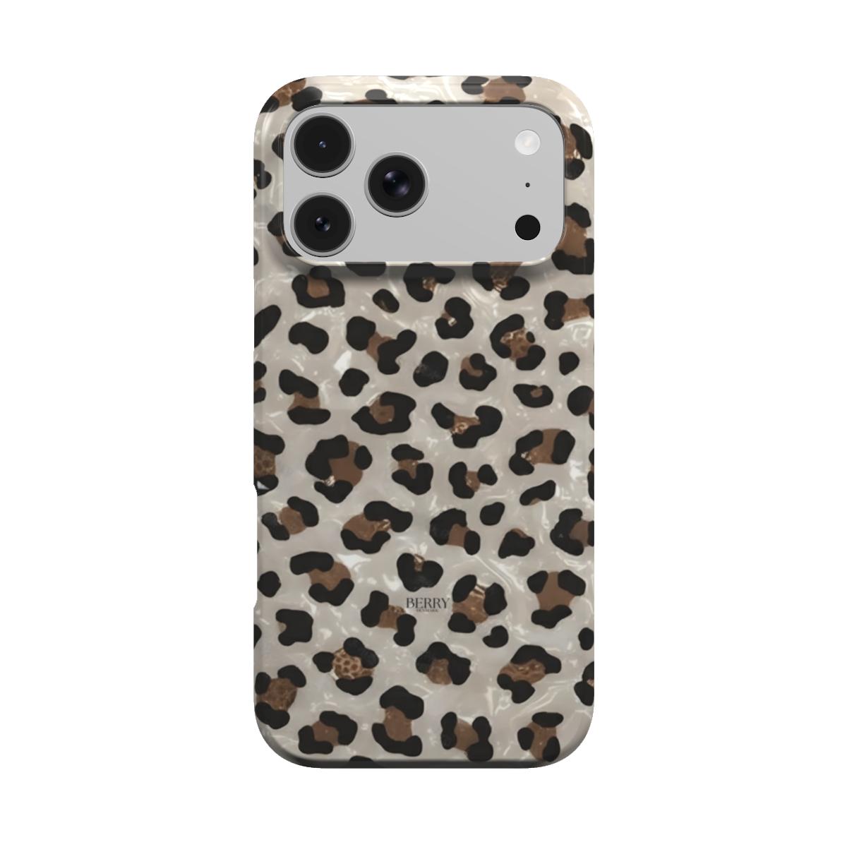 iPhone-hoesje met luipaardprint – Wet Leopard