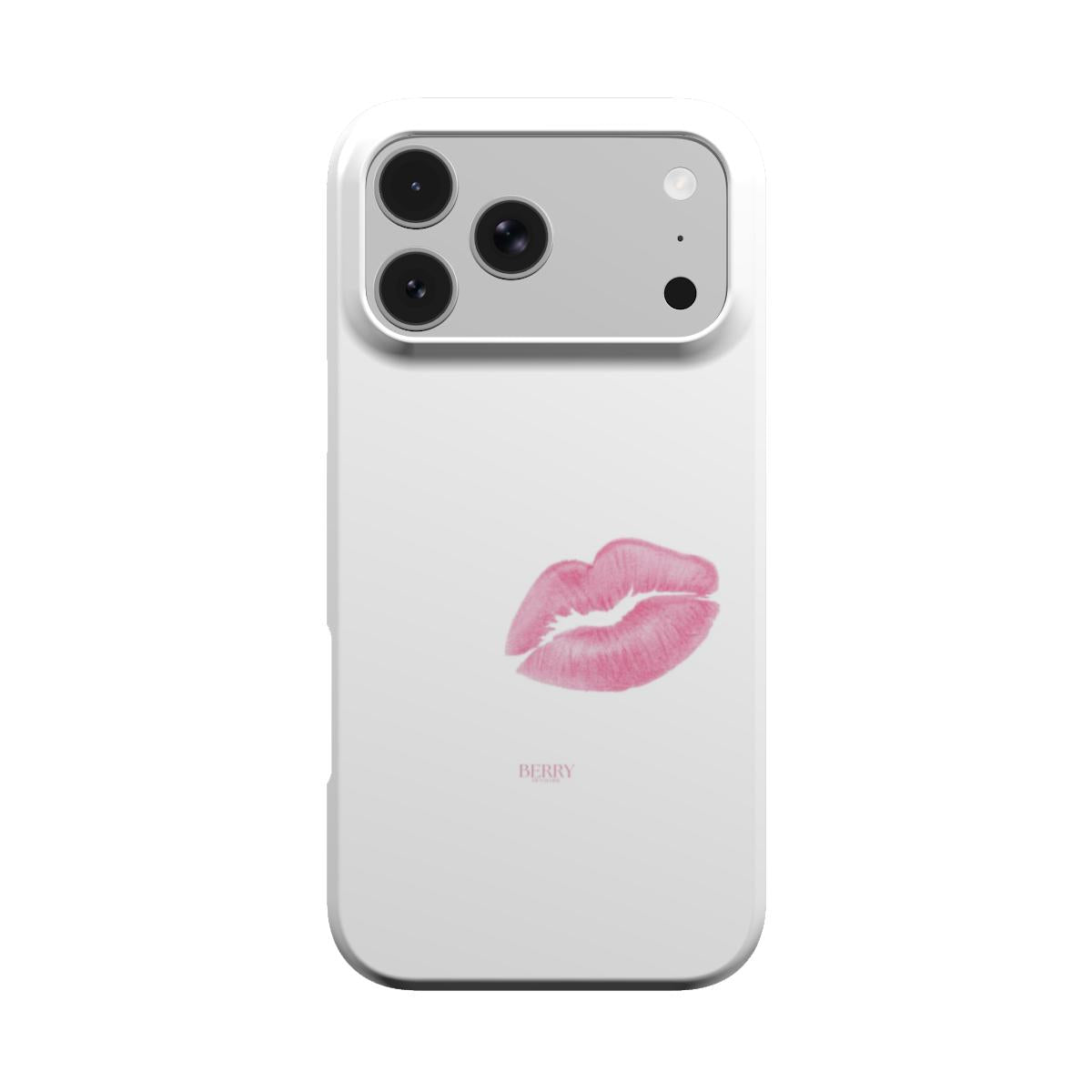 iPhone-skal med stilren design färg: rosa – XOXO Clean