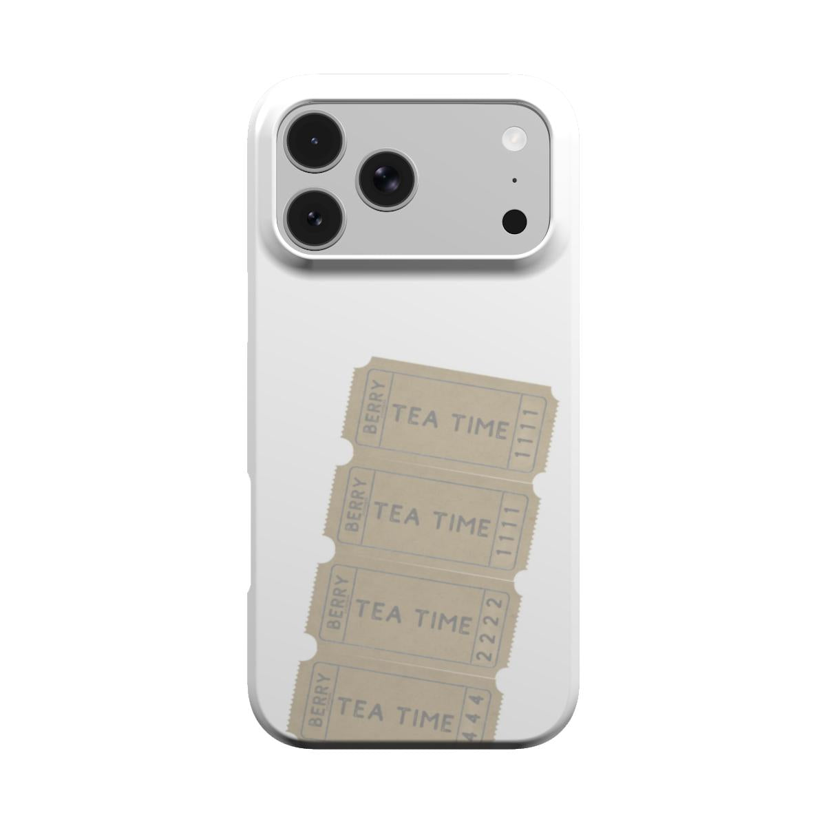 Prestige Tea Time – 装飾模様のiPhoneケース