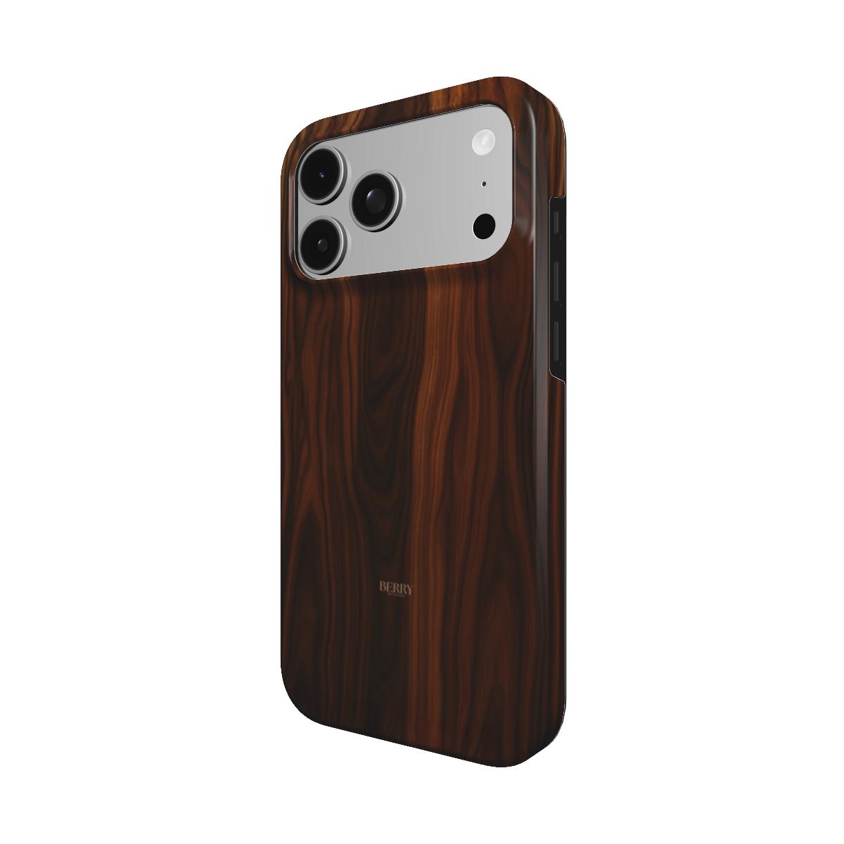 Coque pour iPhone avec veinage de bois – Yatch Wood