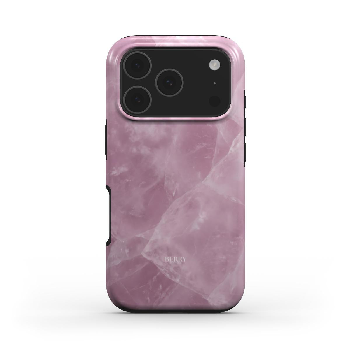 iPhone-Hülle mit Rosenmotiv Farbe: Rosa – Rose Quartz iPhone MagSafe