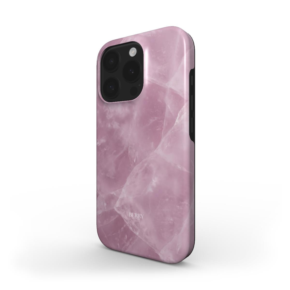 iPhone-Hülle mit Rosenmotiv – Rose Quartz iPhone MagSafe