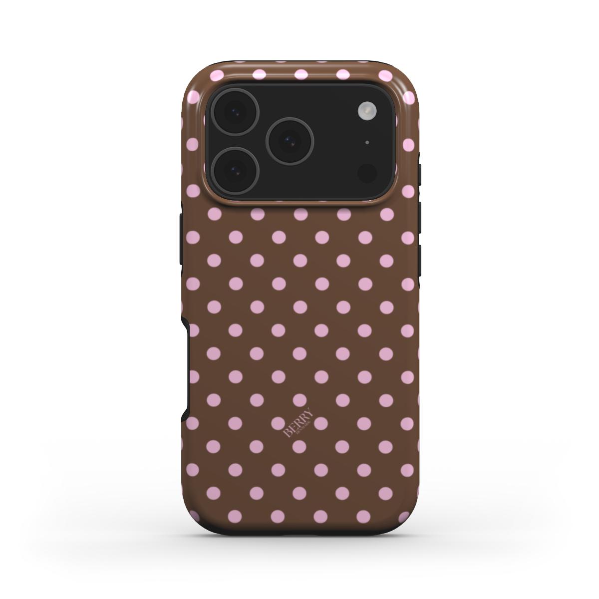 iPhone-skal med stilren design – Strawberry Mocha iPhone MagSafe