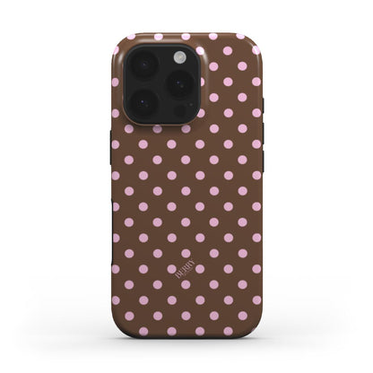 iPhone-skal med stilren design färg: rosa – Strawberry Mocha iPhone MagSafe