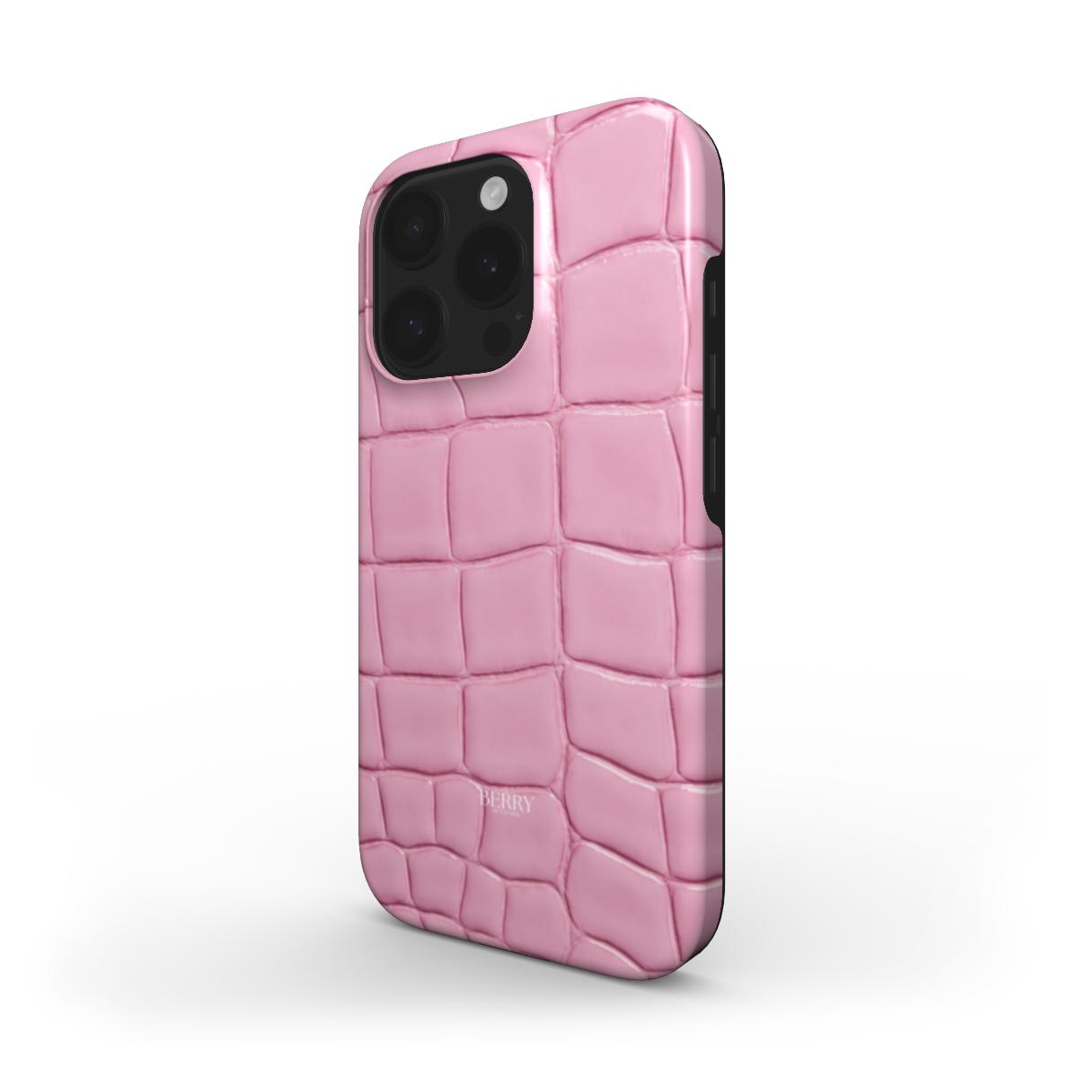 iPhone-Hülle mit Schlangenhautmuster – Strawberry Snake iPhone MagSafe