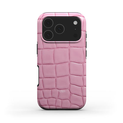 iPhone-Hülle mit Schlangenhautmuster Farbe: Rosa – Strawberry Snake iPhone MagSafe