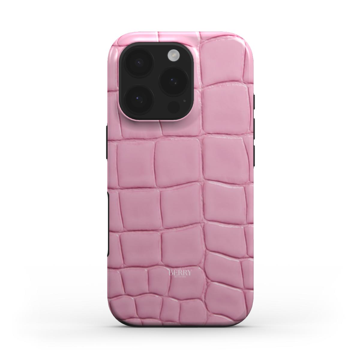 iPhone-Hülle mit Schlangenhautmuster – Strawberry Snake iPhone MagSafe