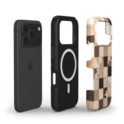 iPhone-deksel med kumønster – Truffle iPhone MagSafe