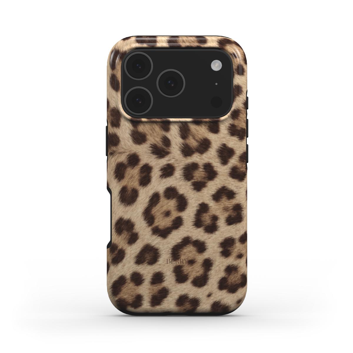 iPhone-Hülle mit Leopardenmuster – Wild Honey iPhone MagSafe