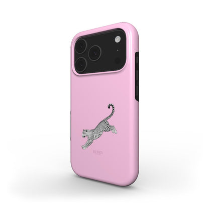 iPhone-Hülle mit Leopardenmuster Farbe: Rosa – Wild Thing iPhone MagSafe