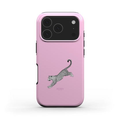iPhone-Hülle mit Leopardenmuster Farbe: Rosa – Wild Thing iPhone MagSafe
